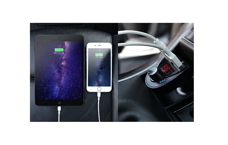 Aluratek Bluetooth Audio Receiver and FM Transmitter, Hands-Free Call