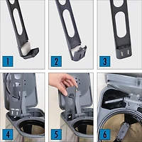 Koolatron Filtres à Eau Charbon Universels pour Machines à Café, Paquet de 12, Purifie l'Eau pour un Meilleur Goût