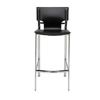 Tabouret Mattear (26") en noir ENSEMBLE DE 2