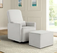 Lennox  Chloe  Swivel Glider and Ottoman