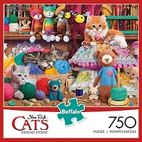 Buffalo Games Le puzzle Cats Series Crochet Kittens en 750 pièces