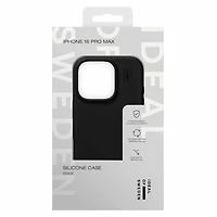 Ideal of Sweden Étui Silicone MagSafe Noir pour iPhone 16 Pro Max