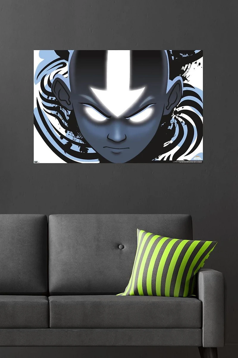 Nickelodeon Avatar: The Last Airbender - Face Wall Poster, 22.375" x 34"