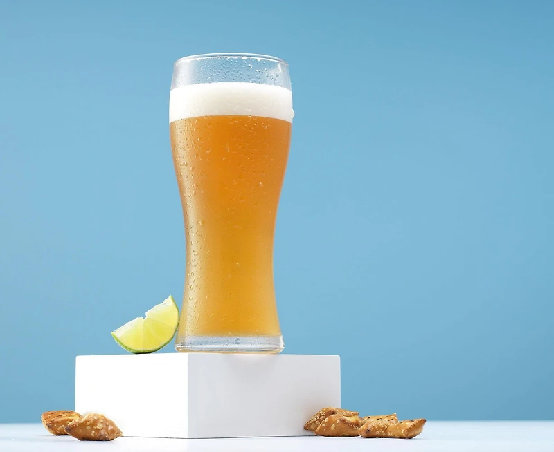 Verres à Bière Callen Pilsner – 15,5 oz - Ensemble de 4 Cristal sans plomb