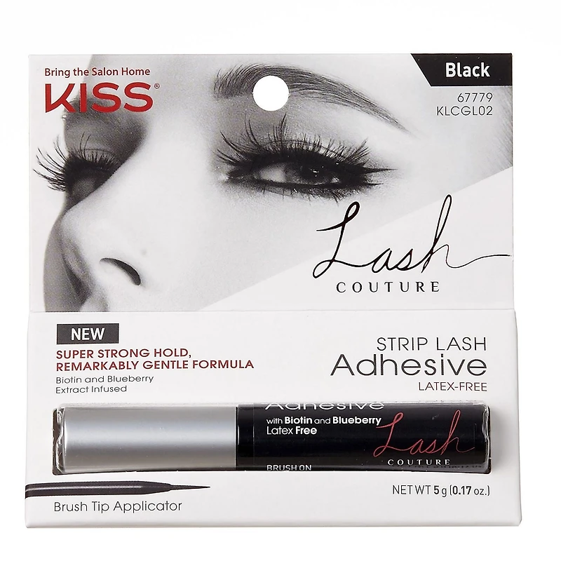 Kiss Lash Couture Lash Adhesive - Black, Lash Adhesive - Black