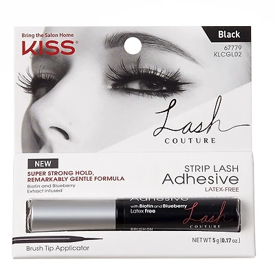 Kiss Lash Couture Lash Adhesive - Black, Lash Adhesive - Black