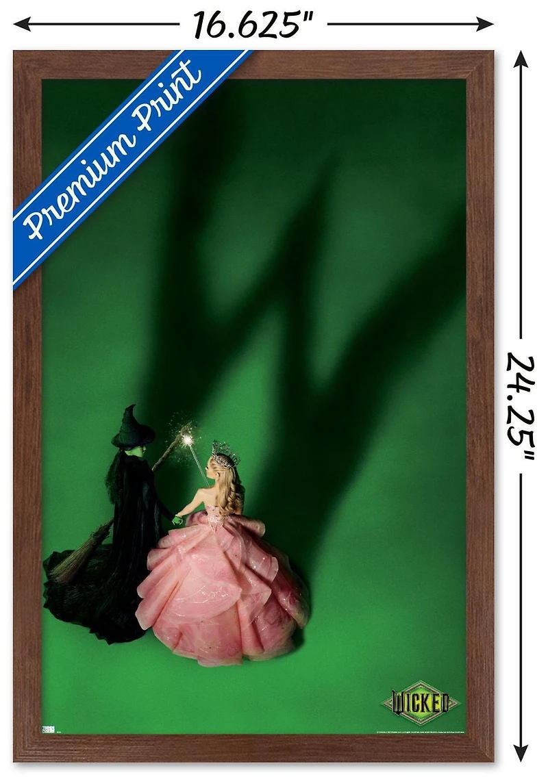 Wicked - Teaser One Sheet Wall Poster, 22.375" x 34"
