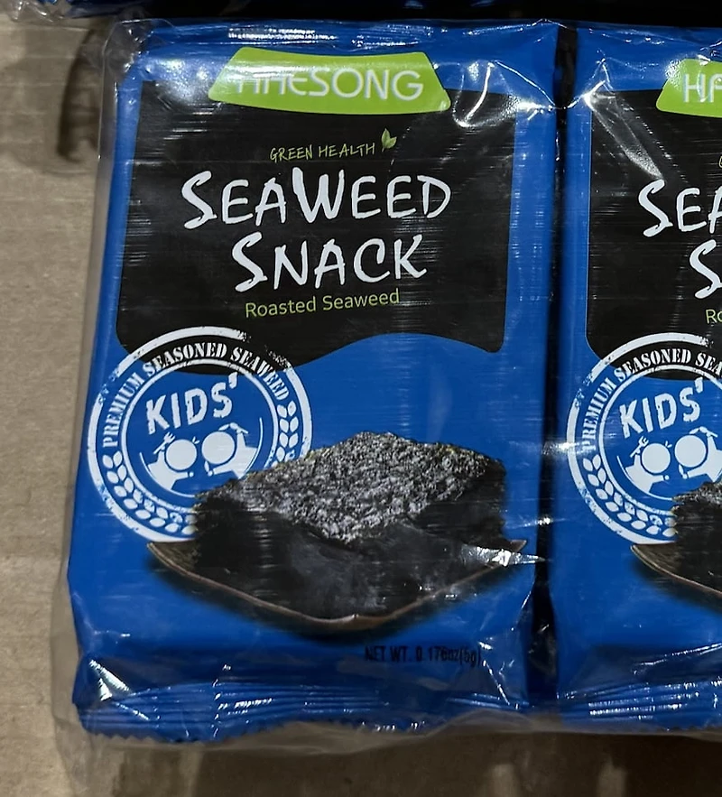 Haesong Seaweed Snack-Saveur originale 6 x 5g