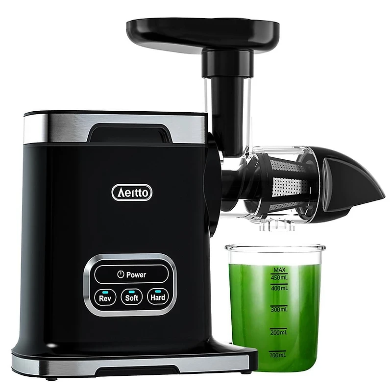 Presse-agrumes Aeitto HSJ-1521 à mastication à froid - Noir
