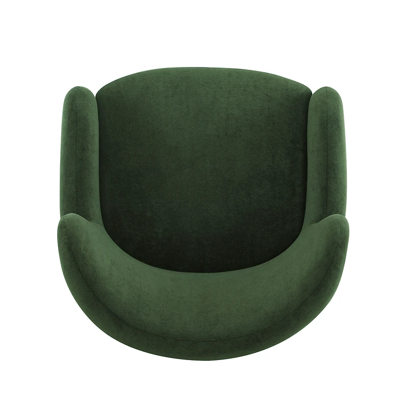 Fauteuil à oreilles Lucia Noble House, teck clair