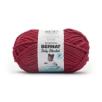 Bernat® Baby Blanket™ #6 Super Bulky Polyester Yarn, Race Car Red 10.5oz/300g 220 Yards