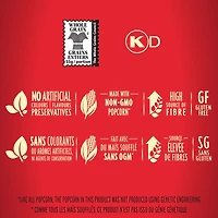 Maïs soufflé au micro-ondes extra beurre Orville Redenbacher ( 10 Saces, 82g) sans OGM, grains entiers micro-ondes  maïs soufflé  avec a source élevée de fibres et sans gluten