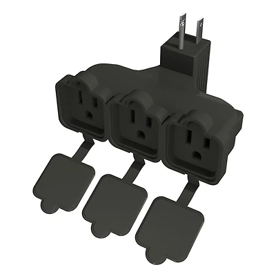 Stanley Plugmax 3-Outlet Outdoor Covered Adapter