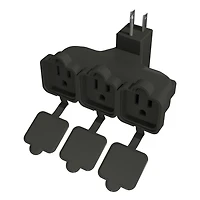 Stanley Plugmax 3-Outlet Outdoor Covered Adapter