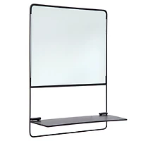 Truu Design Decorative Square Metal Wall Mirror