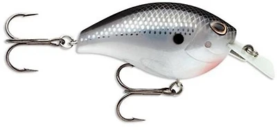 Storm Arashi Silent Square 2-1/8", Black Silver Shad