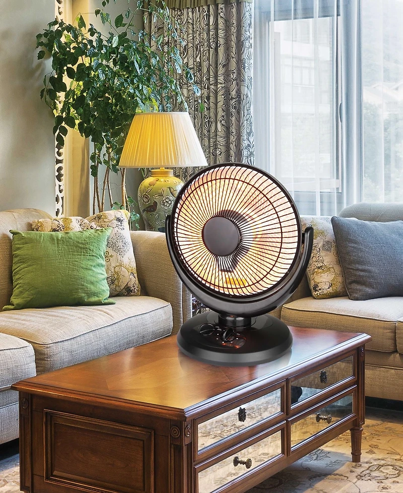 Konwin 14'' Oscillation Dish Heater,Black