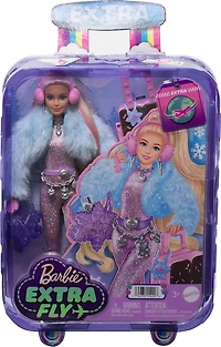 Barbie Extra Fly Poupée Voyage, tenue de neige