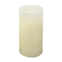 Mainstays Unscented LED Mini Wax Pillar Candles, Pack of 3, 2" x 2", 2" x 3", 2" x 4" LED candle set