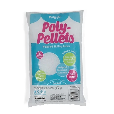 FAIRFIELD Poly Pellets®, Weighted Stuffing, 900g (32 oz) Bag