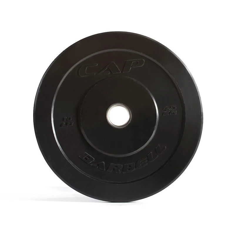 CAP Strength Olympic Rubber Bumper Plate Set, 10 lb Pair