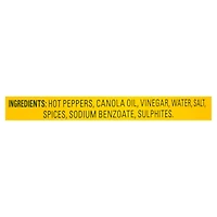 Aurora Hot Sliced Peppers in Oil