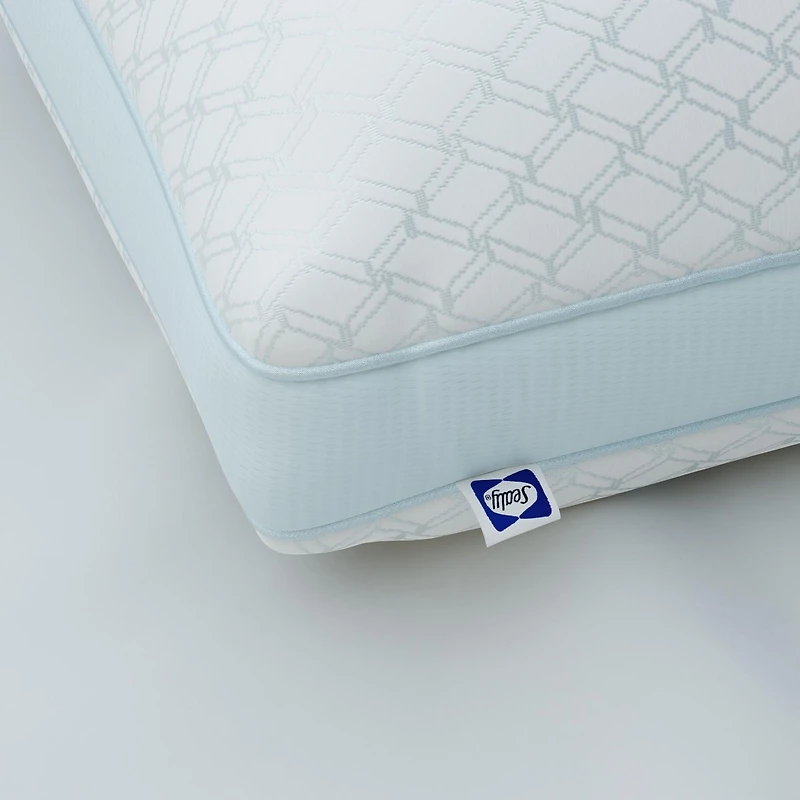 Sealy Cooling Extra Firm Support Cool Touch Bed Pillow, Queen, Machine Washable Bed Pillow