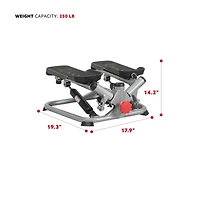 Sunny Health & Fitness Machine Pas à Pas Avancée de Corps Total - SF-S0979