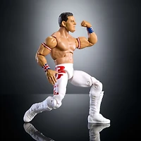 WWE Monday Night War Elite Collection British Bulldog Action Figure with Accessories & Build-a-Figure Parts