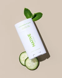 Native Natural Deodorant, Cucumber & Mint, Aluminum Free, 75 g