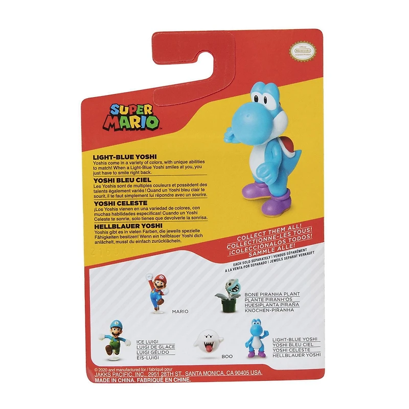 Nintendo 2.5" Light-Blue Yoshi Figure