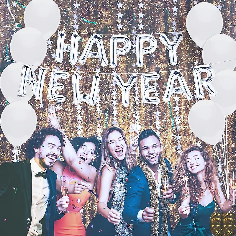 Party-Eh! Latex Balloons, 15 White Balloons