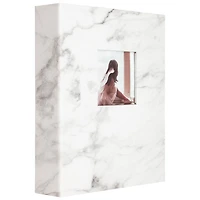 Pinnacle 4UP Marble Frame Front Photo Album