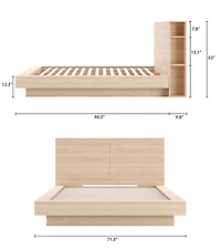 Nexera Lit plateforme avec tête de lit Marconi