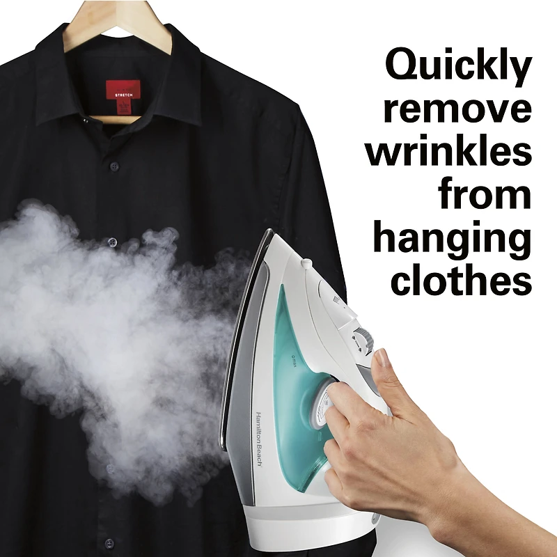 Hamilton Beach Steam Iron 14212C, White