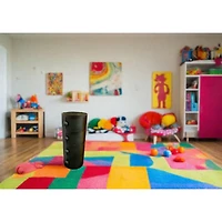 Rangement rond George en noir
