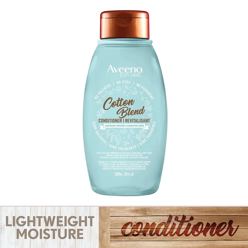 Aveeno Cotton Blend Light Moisture Sulfate-Free Conditioner