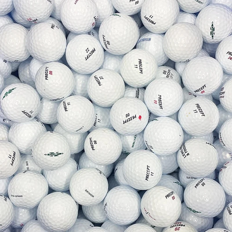 Mulligan - 75 Precept Mix AAA Recycled Used Golf Balls, White