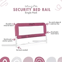 Dream On Me Mesh Security Bed Rail