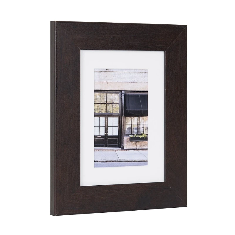 hometrends Museum Brown Picture Frame, 6"x8"/4"x6"