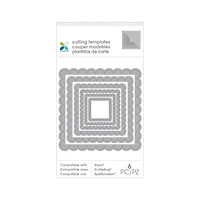 Momenta Die Cutting Template Nested Border Square