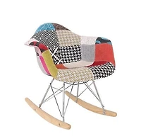 Rocker Patchwork Kids Chair