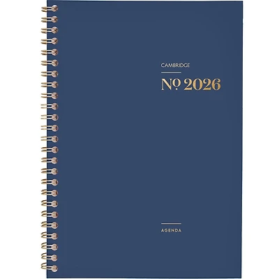 2026 Cambridge Workstyle Classic Navy Small Weekly Planner