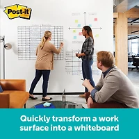 Post-it® Flex Write Surface, FWS6x4, 6 ft x 4 ft (1.83 m x 1.22 m), 1 per pack