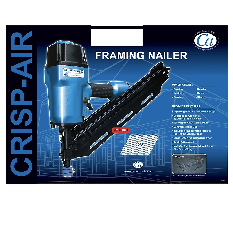 CRISP-AIR FRAMING NAILER - DIY SERIES