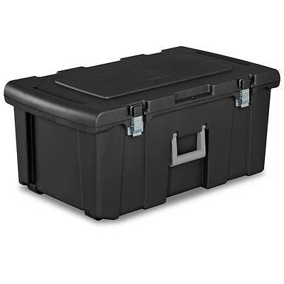 Coffre de rangement Footlocker de Sterilite en noir