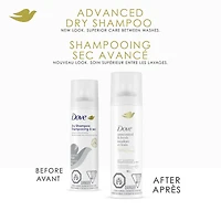 Dove Advanced Dry Shampoo Revive Hair Without Water Unscented & Fresh Refresh for 2 Days of Freshness 142 g, 142 GR Dry Shampoo