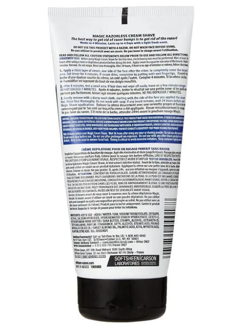 Magic Razorless Cream Shave