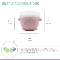 Snap & Go Pods (2oz) - 12 piece set