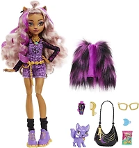 Poupée articulée Clawdeen Wolf Monster High Âges 4+